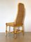 Wicker, Leather, and Bamboo Chairs, 1970s, Set of 2 9