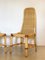 Wicker, Leather, and Bamboo Chairs, 1970s, Set of 2, Image 3
