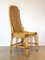 Wicker, Leather, and Bamboo Chairs, 1970s, Set of 2 5