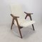 Mid-Century Teak Armchairs by Louis Van Teeffelen for Wébé, 1960s, Set of 2, Image 4