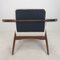 Fauteuils Mid-Century en Teck par Louis Van Teeffelen pour Wébé, 1960s, Set de 2 23