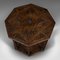 Antique Victorian Scottish Octagonal Oak Table 8