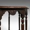 Antiker achteckiger viktorianischer schottischer Tisch aus Eiche 7