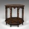 Antique Victorian Scottish Octagonal Oak Table 4