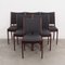 Chaises en Palissandre par Johannes Andersen, Danemark, 1960s, Set de 6 1