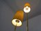 Lámpara de pie italiana Mid-Century con dos linternas, años 50, Imagen 14