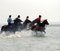 Horse Riding, Race at Rising Tide, 2003, Color Photograph 3