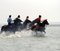 Horse Riding, Race at Rising Tide, 2003, Color Photograph, Image 3