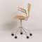Butterfly Desk Chair 3217 by Arne Jacobsen for Fritz Hansen, 1980s 7