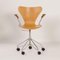 Butterfly Desk Chair 3217 by Arne Jacobsen for Fritz Hansen, 1980s, Image 4