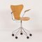 Butterfly Desk Chair 3217 by Arne Jacobsen for Fritz Hansen, 1980s, Image 2