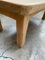 Tavolino da caffè in legno di quercia massiccio, anni '60, Immagine 6
