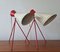 Mid-Century Tripod Table Lamps by Josef Hurka, 1960s, Set of 2 5