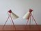 Mid-Century Tripod Table Lamps by Josef Hurka, 1960s, Set of 2 8