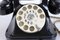 Schwarzes Telefon für Telegrafie, 1940er 5
