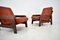 Vintage Brown & Orange Armchairs ,1970s, Set of 2 6