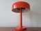 Mid-Century Orange Table Lamp Mushroom Napako by Josef Hurka, 1970s 4