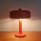 Mid-Century Orange Table Lamp Mushroom Napako by Josef Hurka, 1970s 7