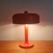 Mid-Century Orange Table Lamp Mushroom Napako by Josef Hurka, 1970s 6