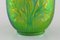 Glazed Ceramics Vase with Tree Relief by Zsolnay, 1900s 5