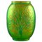 Glazed Ceramics Vase with Tree Relief by Zsolnay, 1900s 1