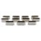 Silver Sener Napkin Rings, Turkey, Set of 11 1