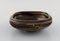 Glazed Ceramics Bowl on Foot by Bode Willumsen for Royal Copenhagen, 3