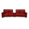 3-Seater Dark Red Paradise Leather Sofa from Stressless 1