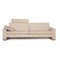 3-Seater Conseta Cream Leather Sofa from Cor, Image 1