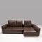 Corner Sofa in Brown Leather from Minotti 2
