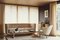 Smoked Oak Vilhelm Sofa in Grey Sahco Nara Fabric by Lassen, Image 7