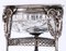 19th Century Silver and Crystal Salerons, Set of 2, Image 4