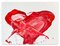 Nikolaos Schizas, Big Heart, 2022, acrílico sobre lienzo, Imagen 1