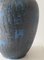 Große westdeutsche Vase aus Graphit und blauer Keramik, 1970er 8