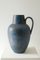 Große westdeutsche Vase aus Graphit und blauer Keramik, 1970er 2