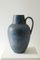 Large West German Vase in Graphite and Blue Ceramic, 1970s, Image 2