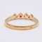 18 Karat Gelbgold Ring mit Rubinen und Diamanten 0.10ct, 1970er 4
