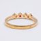 18k Yellow Gold Ring with Rubies and Diamonds 0.10ct, 1970s 4