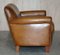 Brown Leather Burlington Sofa from Laura Ashley, Image 9