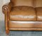 Brown Leather Burlington Sofa from Laura Ashley 7