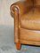 Brown Leather Burlington Sofa from Laura Ashley, Image 8