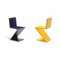 Set of Zig Zag Chairs by Gerrit Thomas Rietveld for Cassina 10