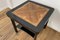 Art Deco Side Table with Walnut and Black Piano Lacquer, Image 9