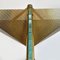 Mid-Century Modern Italian Style Brass and Glass Floor Lamp, 1980s 8