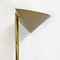 Mid-Century Modern Italian Style Brass and Glass Floor Lamp, 1980s 5