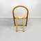 Italienische Mid-Century Arca Stühle aus Holz & Stroh von Sabadin für Crassevig, 1970er, 8er Set 5