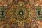 Large Vintage Indian Botanical Rug 3