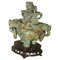 Small Vintage Columbian Mayan Art Style Censer in Turquoise, 1960, Image 1