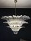 Lámpara de araña italiana de cristal de Murano, Imagen 5