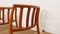 Model 83 Dining Chairs in Teak with New Danish Cord Seatings by Niels Otto Møller for J.L. Møllers, Set of 6, Image 9